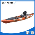 LSF no inflatable single sit on top fishing kayaks wholesale with aluminum frame seat